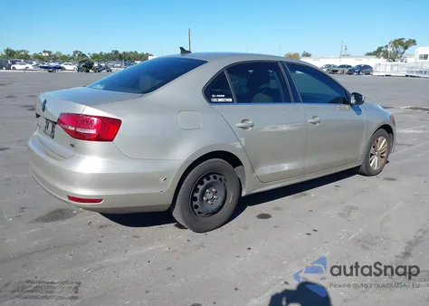 2015 Volkswagen Jetta 1.8T Se из США, поврежденный, VIN 3VWD17AJ7FM238509